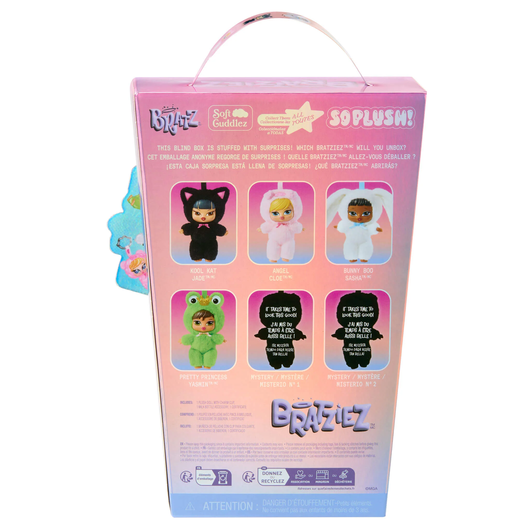 Bratz Bratziez Iconz Seriez Plush Keychain Blind Box - Image 11