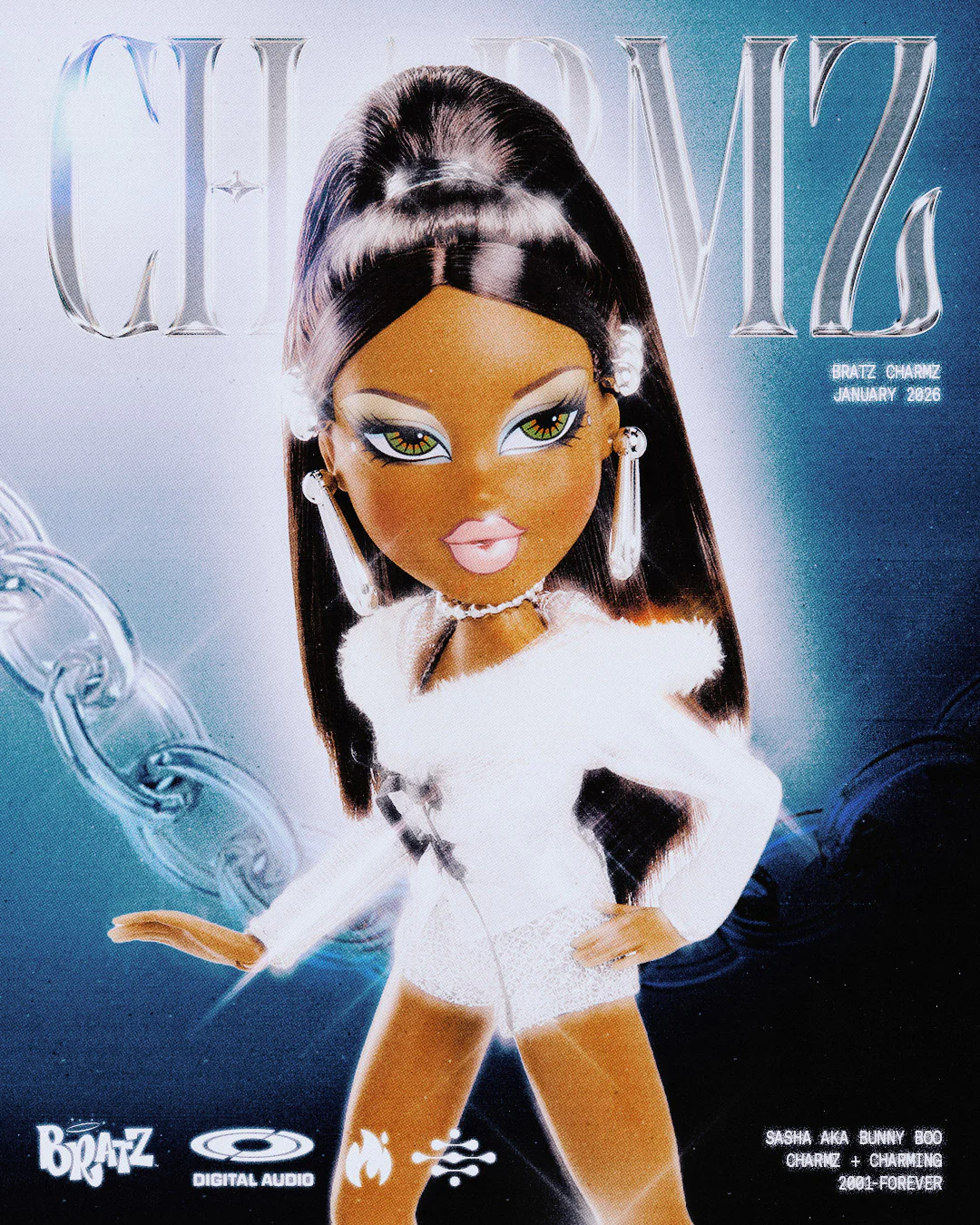 Bratz Charmz Doll - Sasha - Image 12