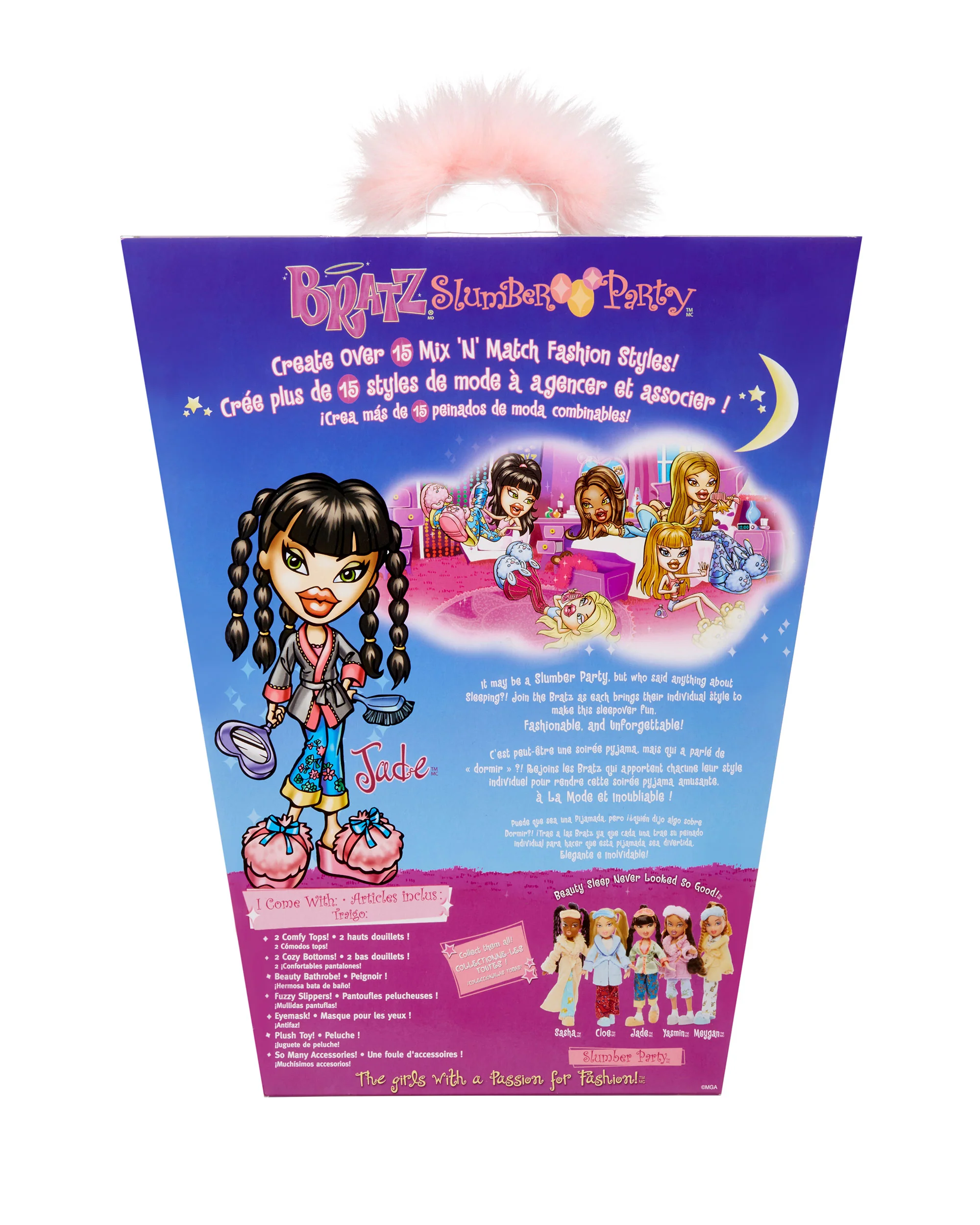 Bratz Slumber Party Fashion Doll - Jade - Image 8